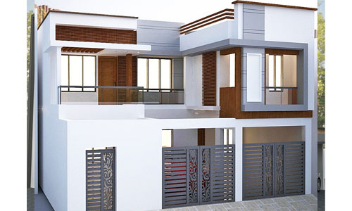 House at Besantnagar for Mr.Nooruddin 